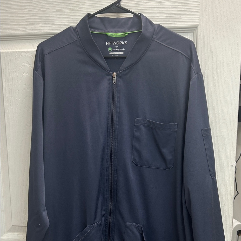 Men's Healing Hands Navy Jacket